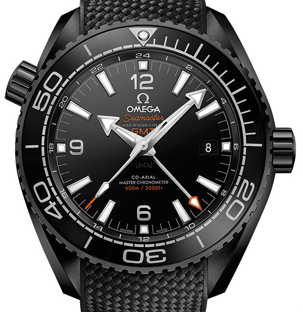 Omega Seamaster Planeta Ocean Chronometer Black Ceramic Men's Watch - Premium Luxury Product