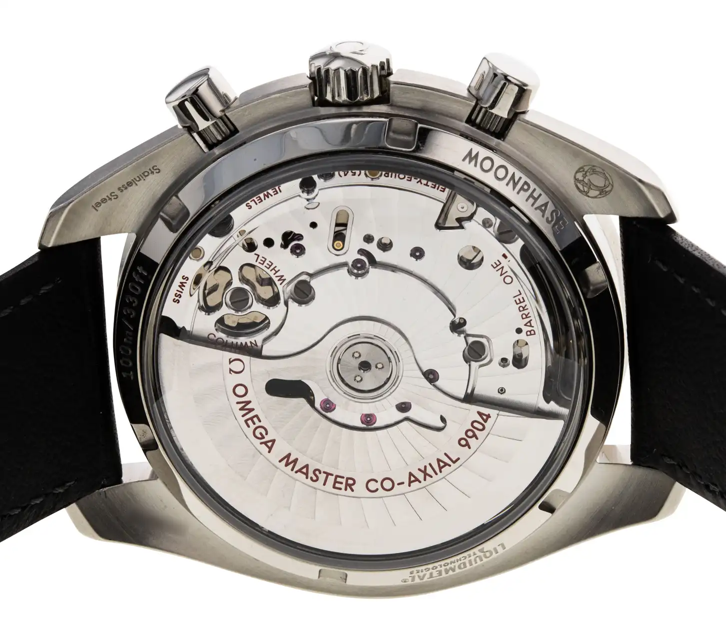 Omega Speedmaster Two Counters MoonPhase Stainless steel & Ceramic Men's Watch - Premium Luxury Product