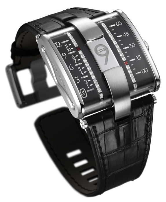 Harry Winston Opus 9 18K White Gold & Diamonds Men's Watch