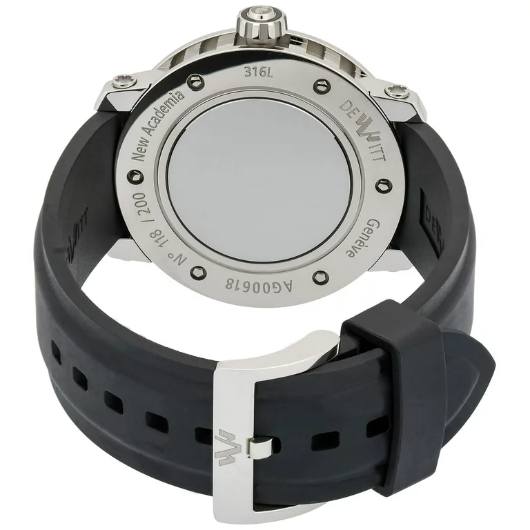 DeWitt New Academia Grande Date Stainless steel Men's Wath