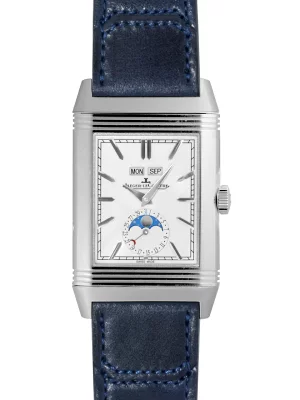 Jaeger-Lecoultre Reverso Tribute Duoface Calendar Stainless steel Men's Watch - Premium Luxury Product