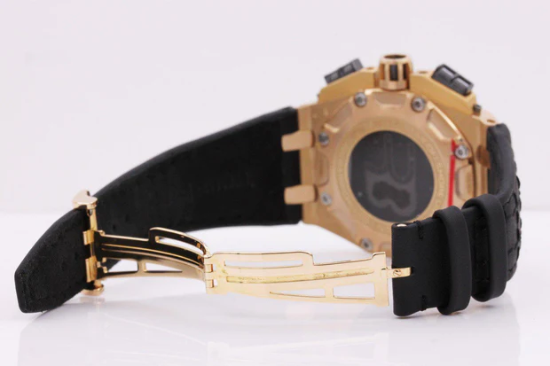 Audemars Piguet Royal Oak Offshore Rubens Barrichello 18K Rose Gold & Ceramic Man's Watch - Premium Luxury Product