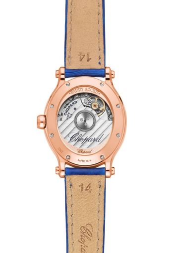 Chopard Happy Sport Oval Ethical Rose Gold  & Diamonds Ladies Watch - Premium Luxury Product