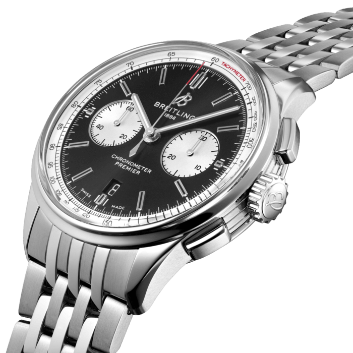 Breitling Premier B01 Chronograph 42 Stainless Steel Men's Watch - Premium Luxury Product