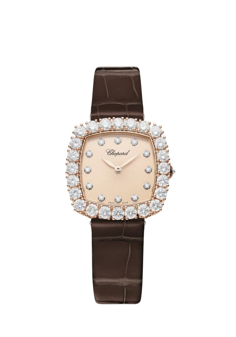 Chopard L’Heure Du Diamant 18K Rose Gold & Diamonds Ladies Watch - Premium Luxury Product