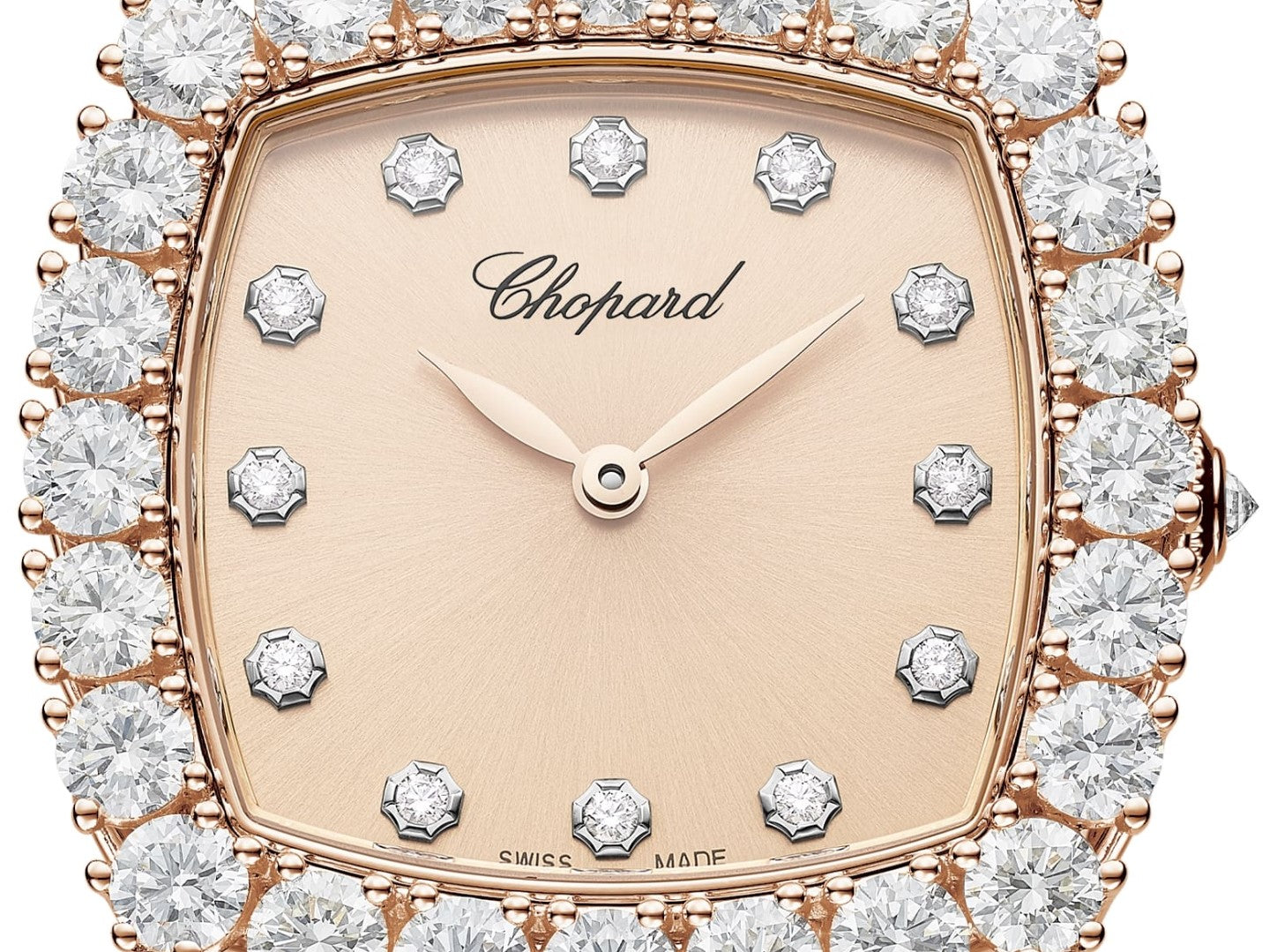 Chopard L’Heure Du Diamant 18K Rose Gold & Diamonds Ladies Watch - Premium Luxury Product