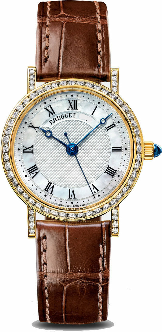 Breguet Classique 8068 18K Yellow Gold &amp; Diamonds Ladies Watch - Premium Luxury Product