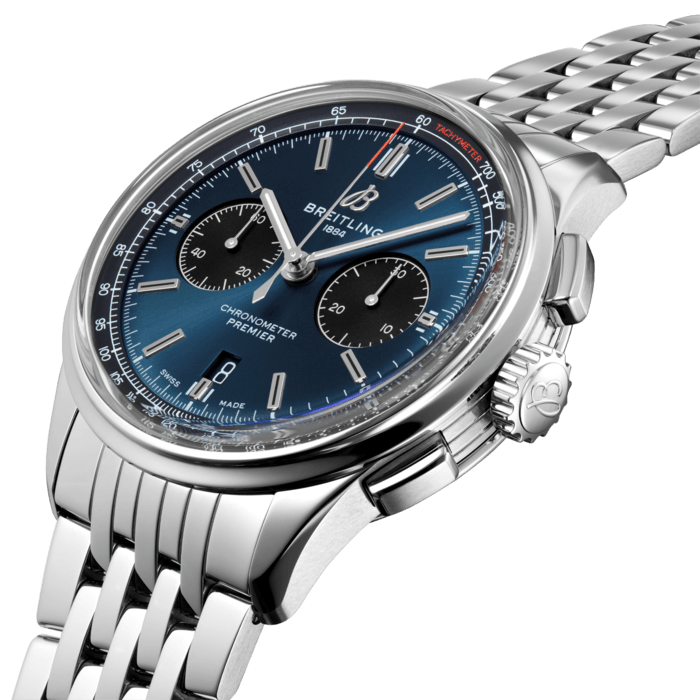 Breitling Premier B01 Chronograph 42 Stainless Steel Men's Watch - Premium Luxury Product
