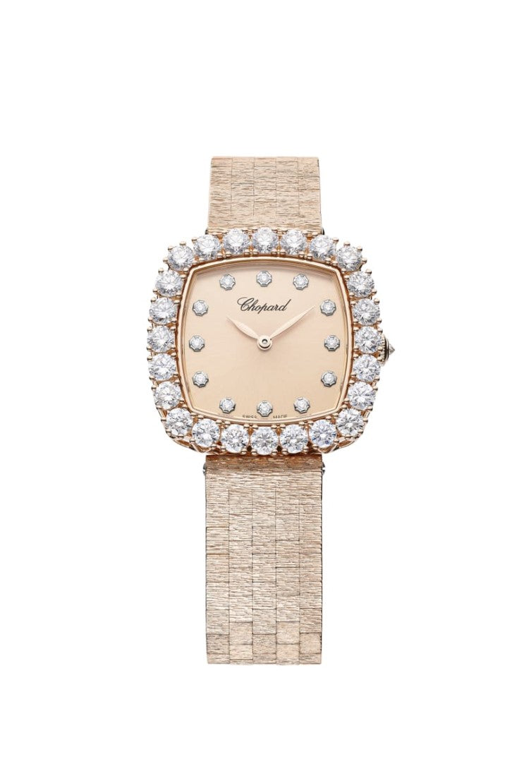 Chopard L’Heure Du Diamant 18K Rose Gold & Diamonds Ladies Watch - Premium Luxury Product