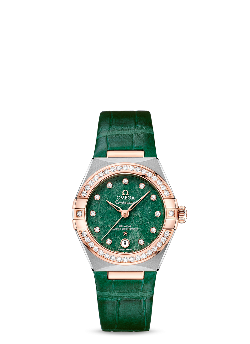 Omega Constellation Co-Axial Master Chronometer Stainless steel & Sedna™ Gold & Diamonds Lady’s Watch - Premium Luxury Product