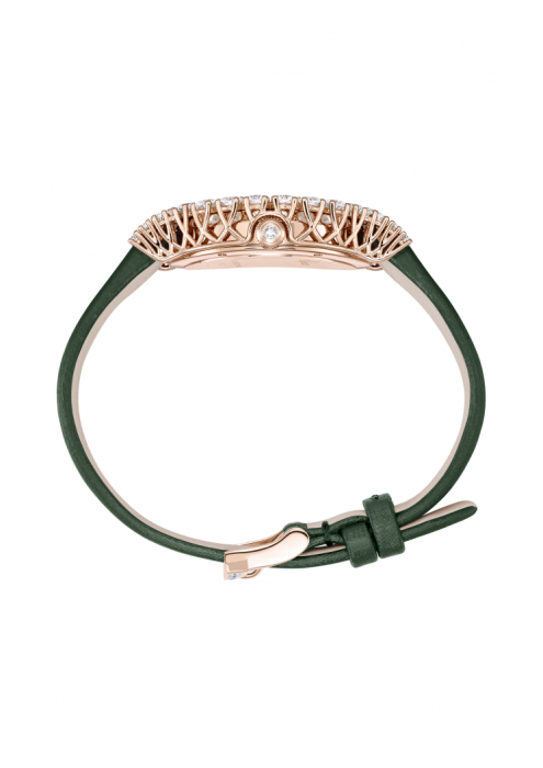 Chopard L’Heure Du Diamant Vintage Oval 18K Rose Gold & Diamonds Ladies Watch - Premium Luxury Product