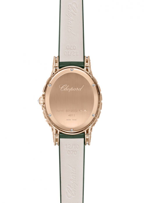 Chopard L’Heure Du Diamant Vintage Oval 18K Rose Gold & Diamonds Ladies Watch - Premium Luxury Product
