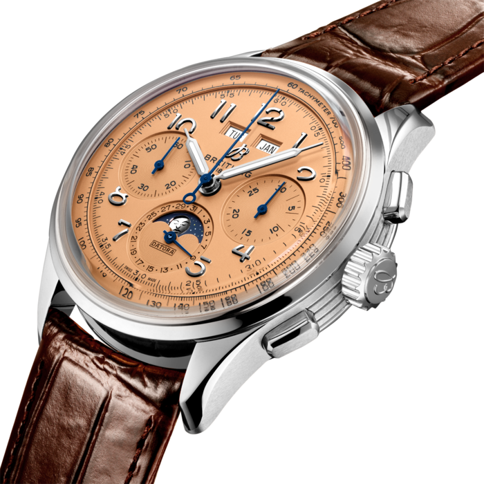 Breitling Premier B25 Datora 42 Stainless Steel Men's Watch - Premium Luxury Product