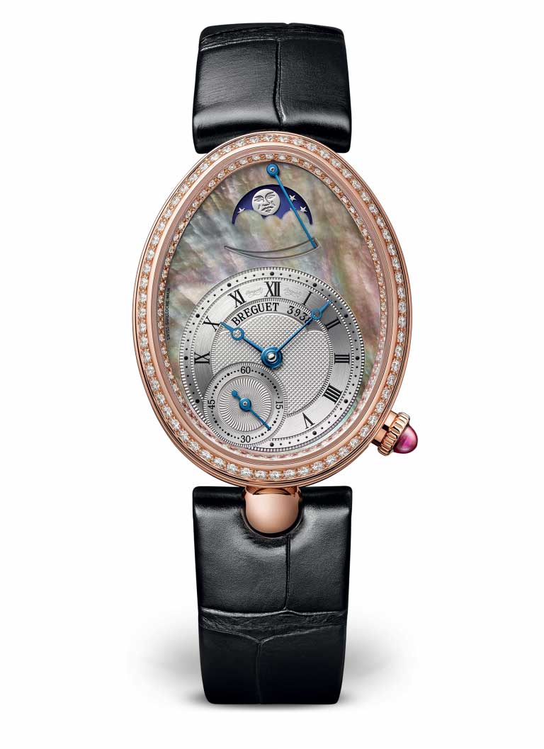Breguet Reine De Naples 8908 18K Rose Gold &amp; Diamonds Ladies Watch - Premium Luxury Product