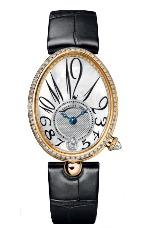 Breguet Reine De Naples 8918 18K Yellow Gold & Diamonds Ladies Watch - Premium Luxury Product