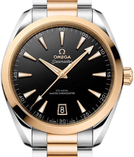 Omega Seamaster Aqua Terra Stainless steel & Moonshine™ gold Men's Watch - Premium Luxury Product