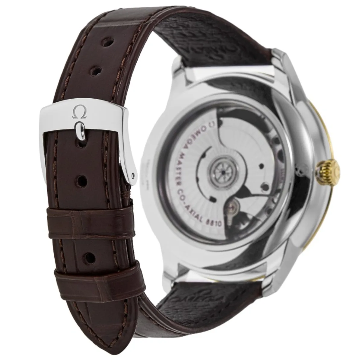 Omega De ville Prestige Stainless steel & 18K Yellow Gold Men's Watch - Premium Luxury Product