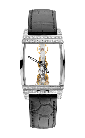 Corum Golden Bridge 18K White Gold & Diamonds Unisex Watch - Premium Luxury Product