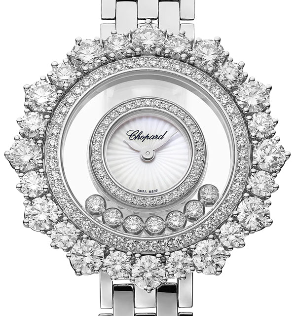 Chopard Happy Diamonds Joaillerie 18k White Gold & Diamonds Lady's Watch - Premium Luxury Product