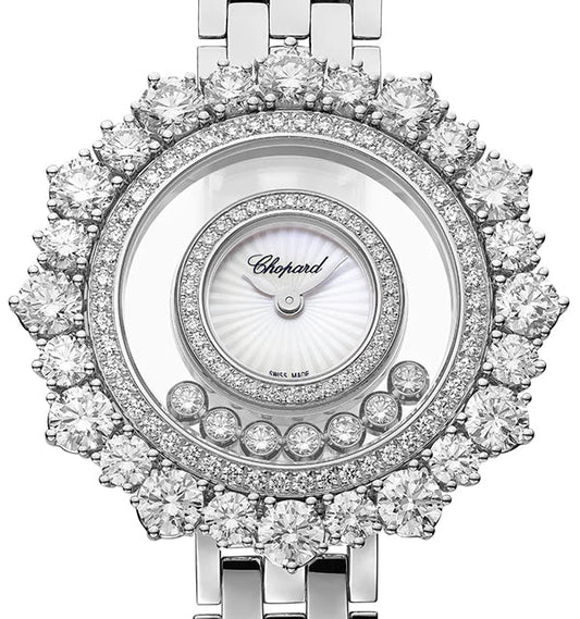 Chopard Happy Diamonds Joaillerie 18k White Gold & Diamonds Lady's Watch - Premium Luxury Product