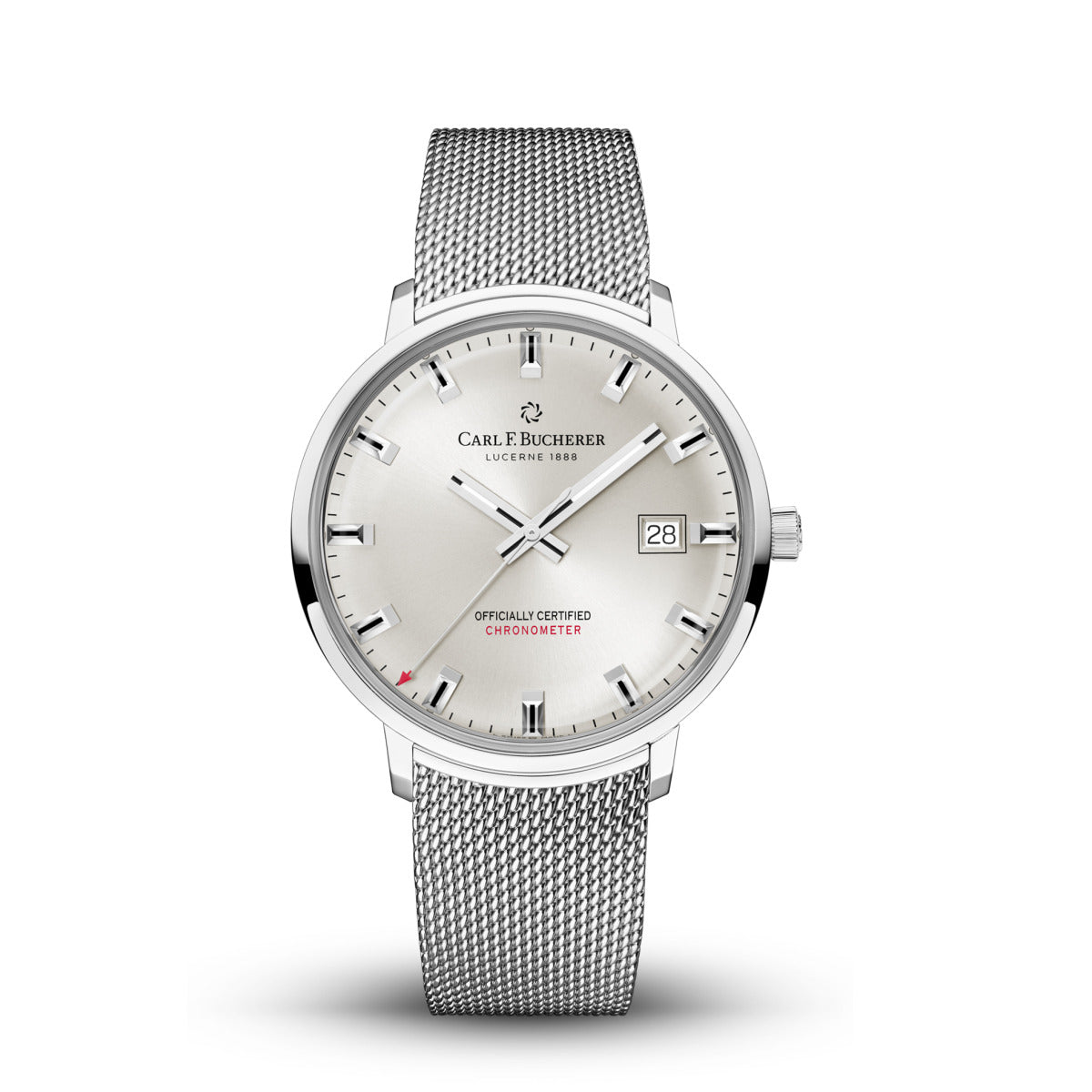 Carl F. Bucherer Haritage Chronometer Stainless steel Limited Edition Men's Watch - Premium Luxury Product