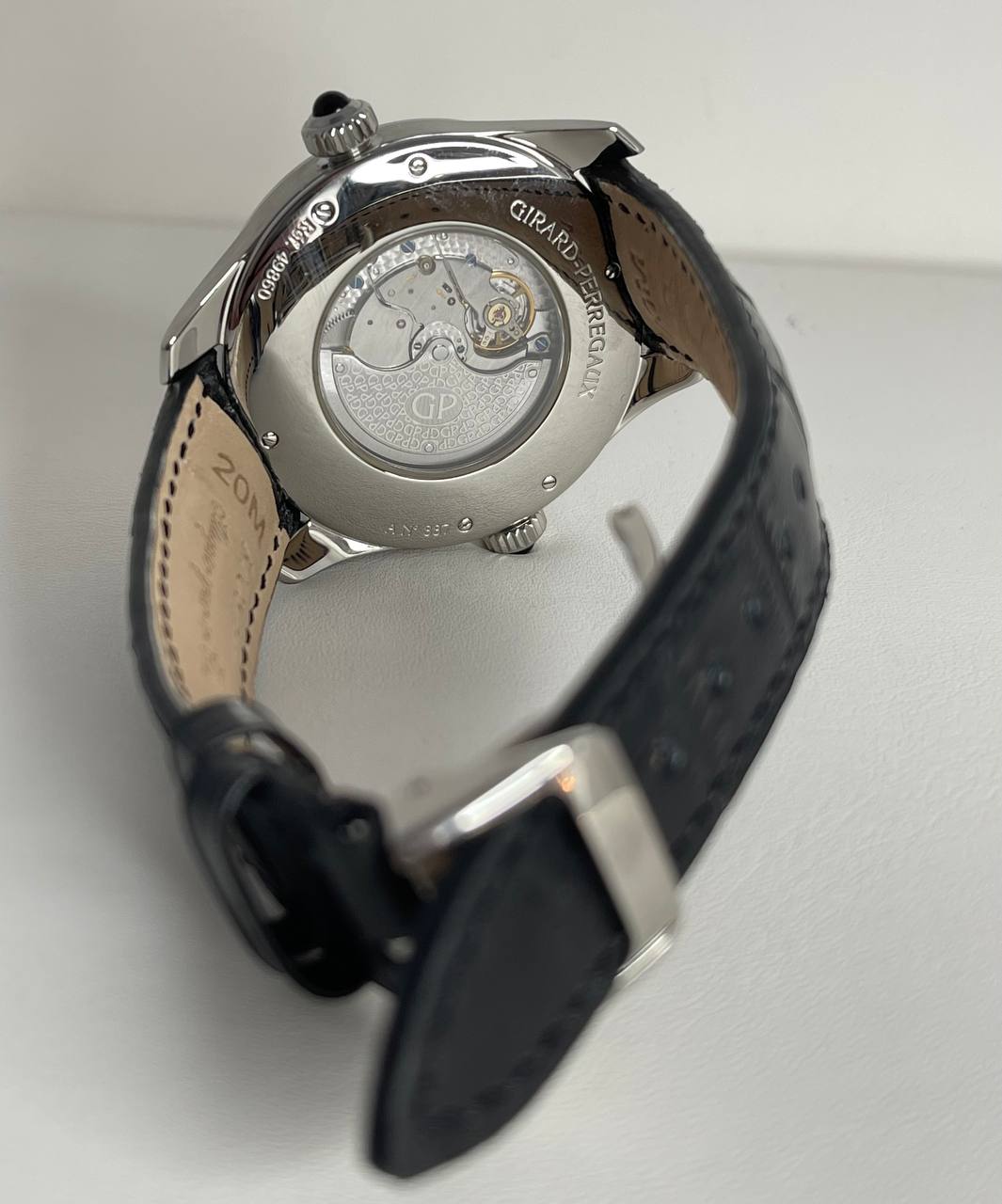 Girard-Perregaux WW.TC  Stainless Steel & Diamonds Ladies Watch
