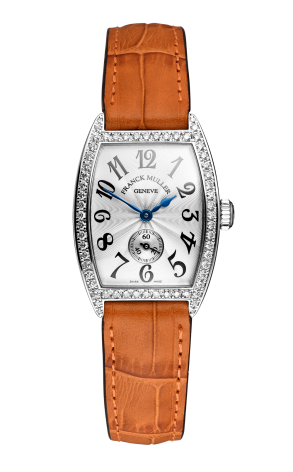 Franck Muller Cintree Curvex 18K White Gold & Diamonds Lady's Watch - Premium Luxury Product
