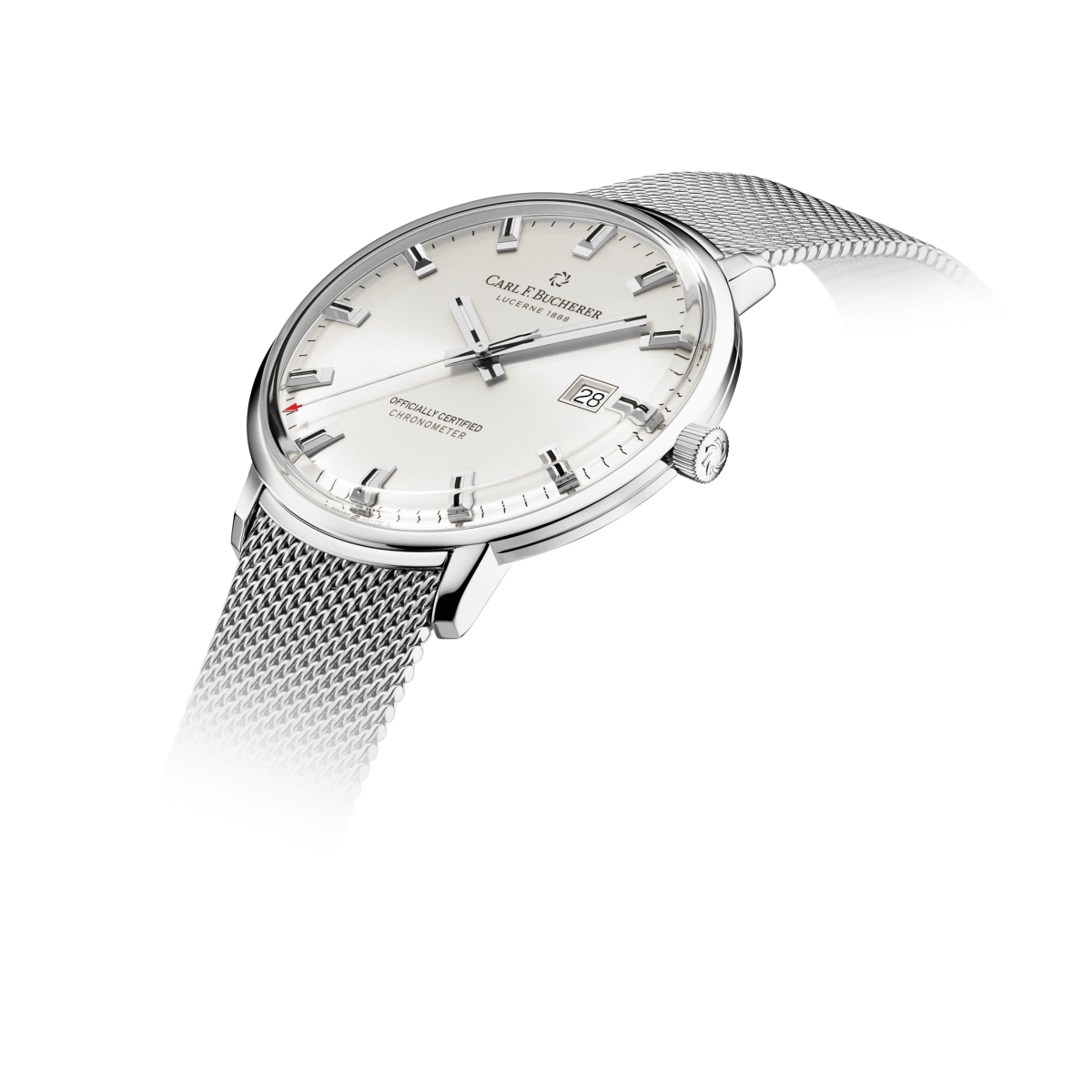 Carl F. Bucherer Haritage Chronometer Stainless steel Limited Edition Men's Watch - Premium Luxury Product