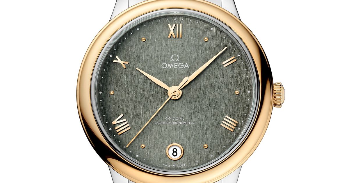 Omega De ville Prestige Stainless steel & 18K Yellow Gold Lady's Watch - Premium Luxury Product