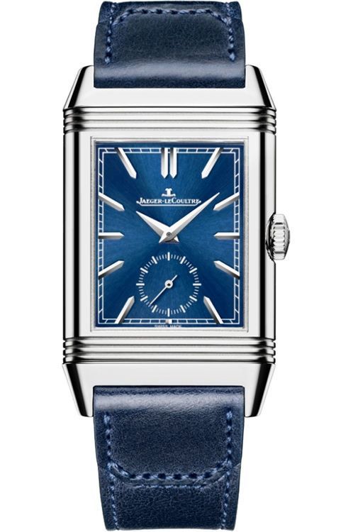 Jaeger-Lecoultre Reverso Classic  Duoface Small Seconds Stainless steel Men's Watch - Premium Luxury Product