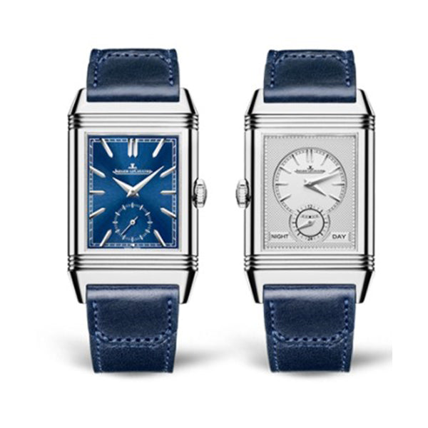 Jaeger-Lecoultre Reverso Classic  Duoface Small Seconds Stainless steel Men's Watch - Premium Luxury Product