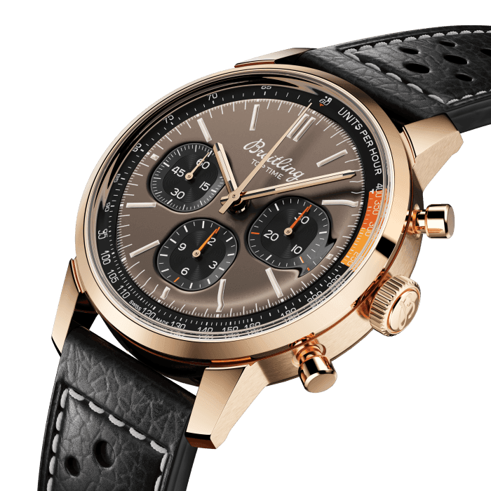 Breitling Top Time B01 Chronograph 41 mm 18k Red Gold Men's Watch - Premium Luxury Product