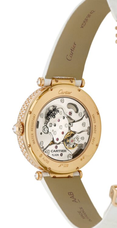 Cartier Panthere Jewelry  18K Rose Gold & Diamonds Lady's Watch - Premium Luxury Product