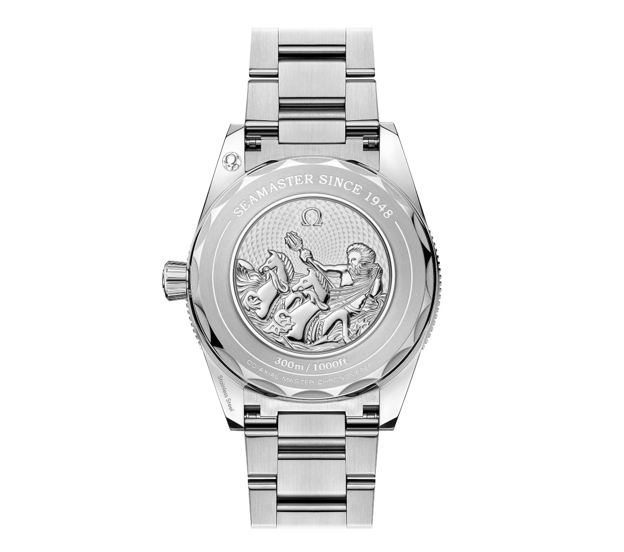 Omega Seamaster Heritage Co?Axial Master Chronometer Stainless steel & Ceramic Men's Watch - Premium Luxury Product