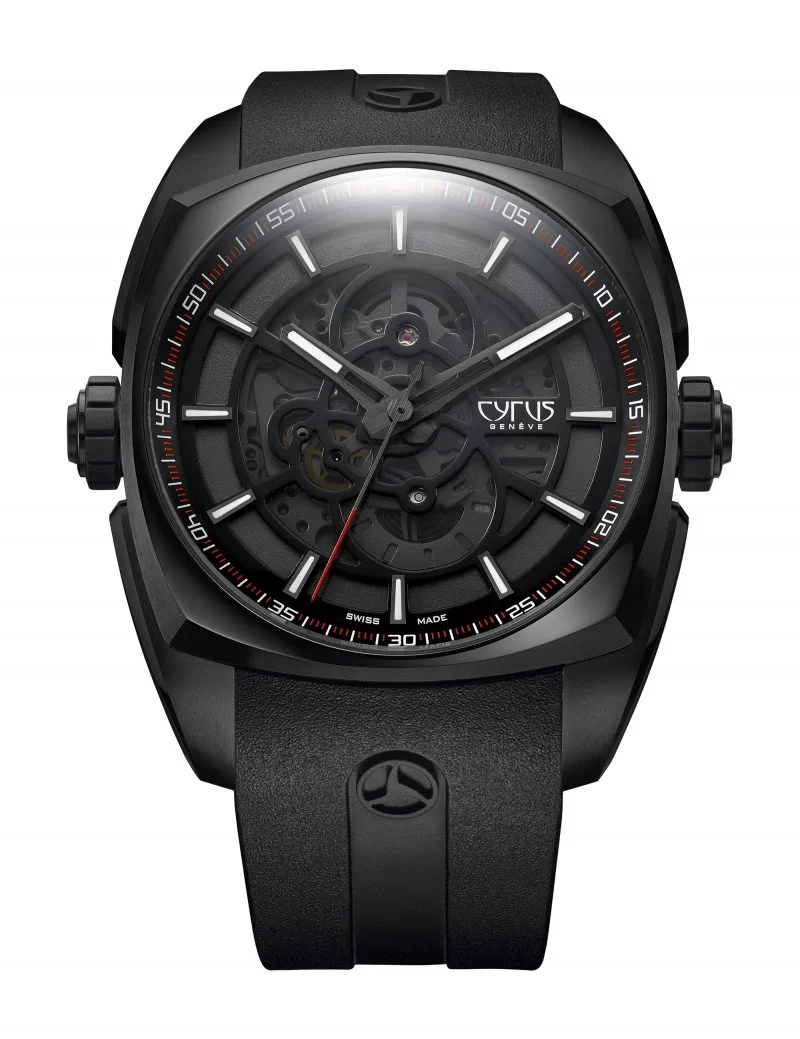 Cyrus Klepcys Solo Tempo Black DLC Steel Men's Watch - Premium Luxury Product