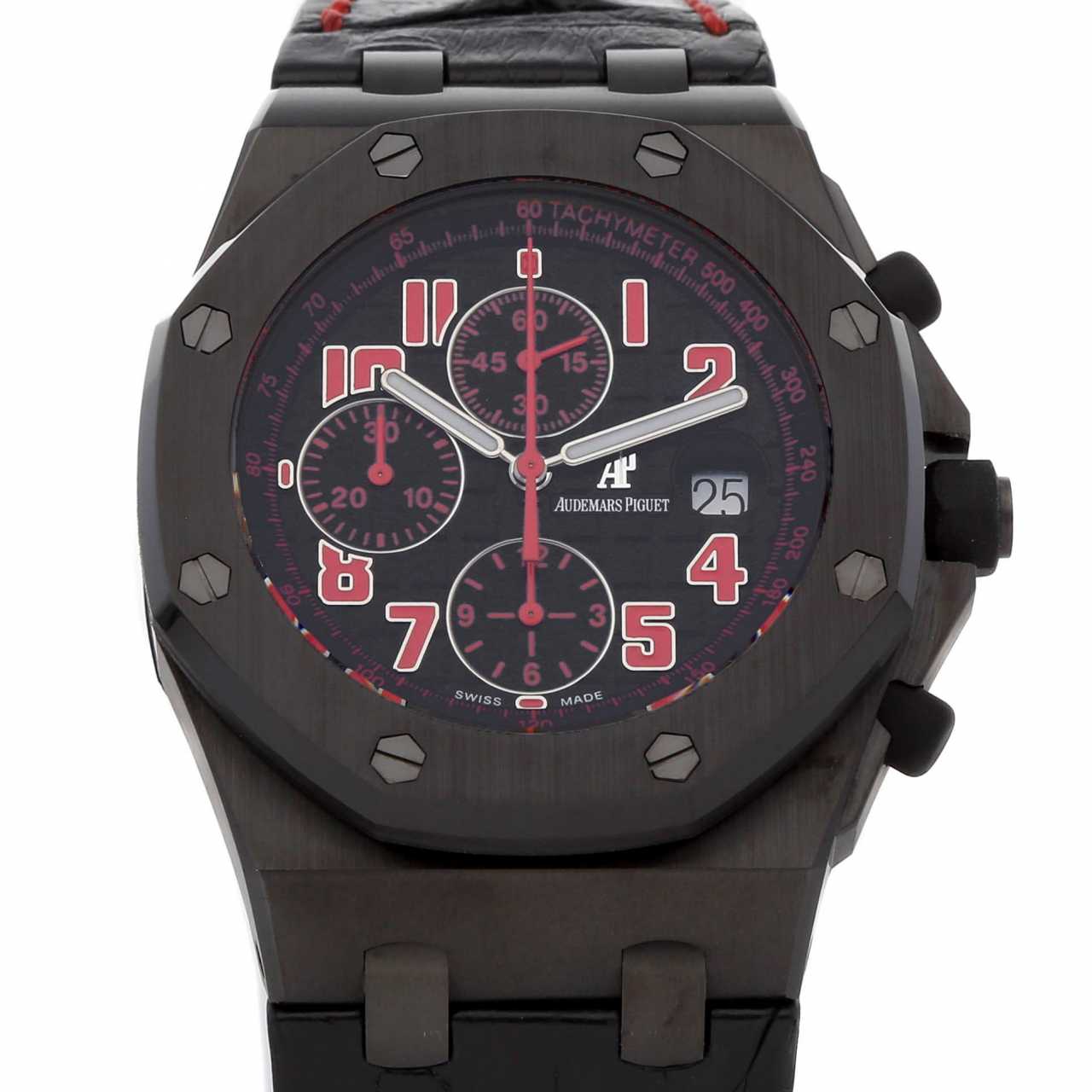 Audemars Piguet Royal Oak Offshore Chronograph Las Vegas Strip Stainless Steel Mens Watch - Premium Luxury Product
