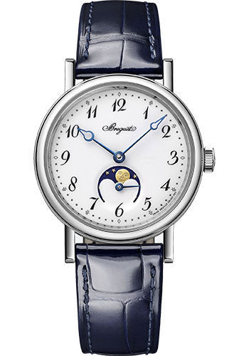 Breguet Classique Dame 9087 18K White Gold Ladies Watch - Premium Luxury Product