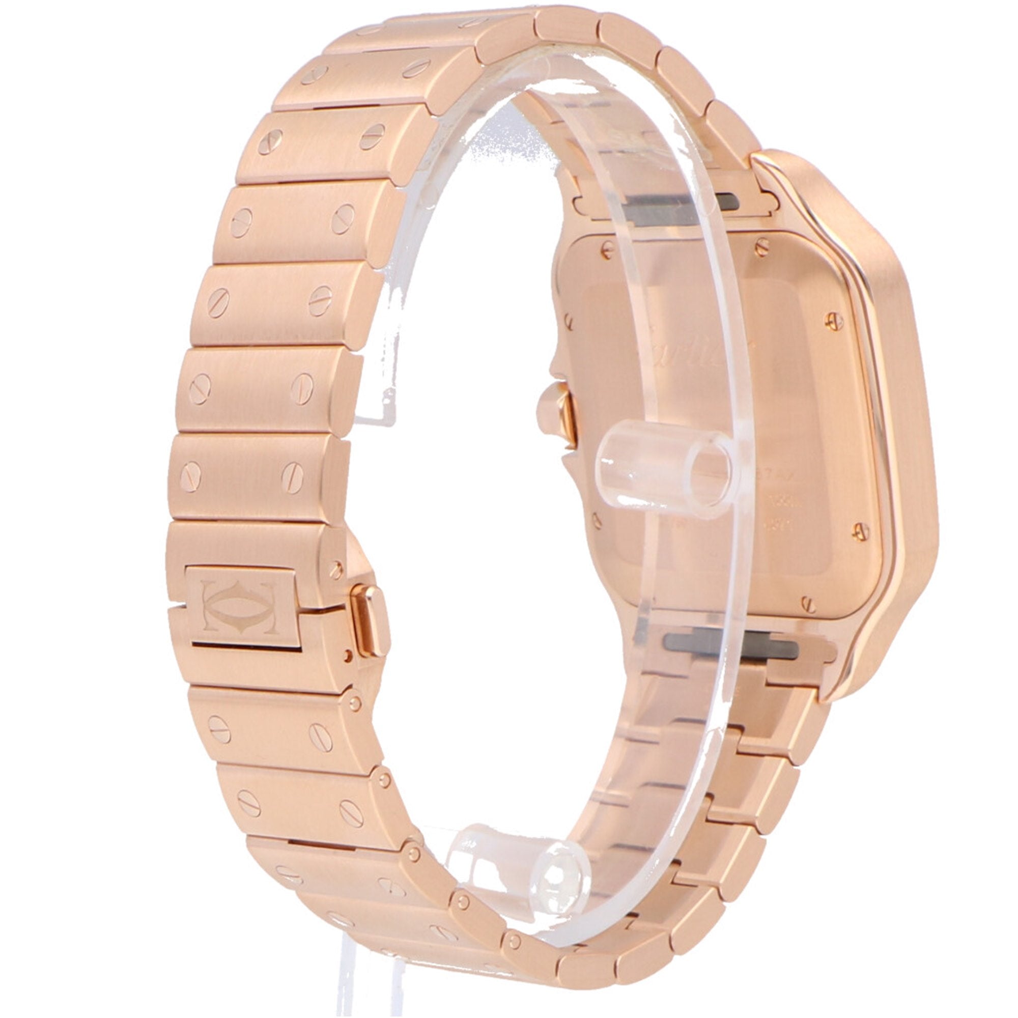Cartier Santos Rose Gold Men's Watch - Premium Luxury Product