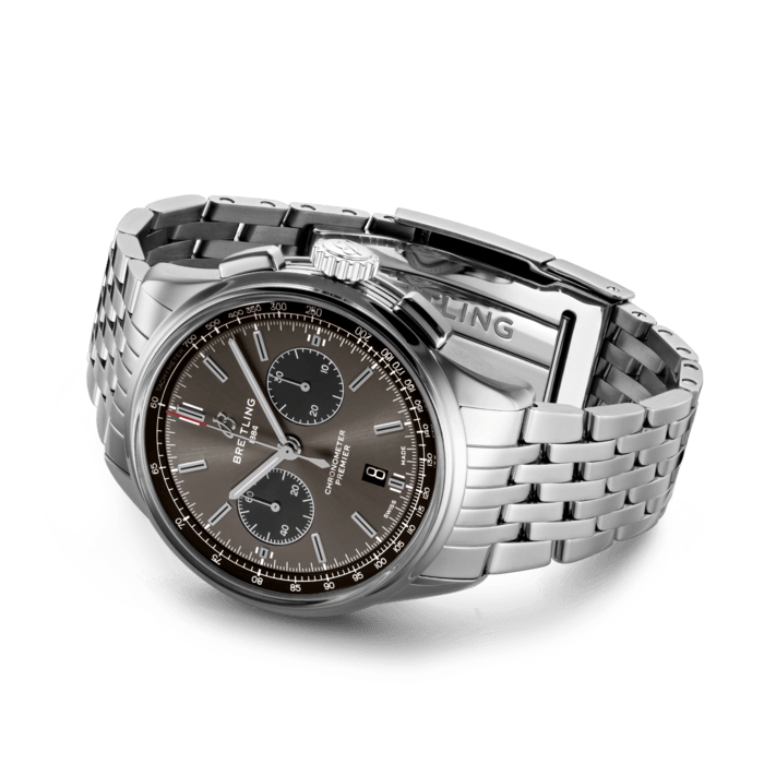 Breitling Premier B01 Chronograph 42 Stainless Steel Men's Watch - Premium Luxury Product