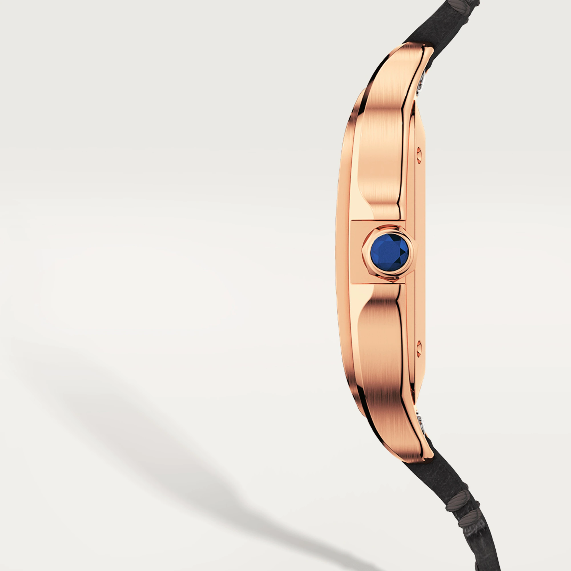 Cartier Santos Rose Gold Unisex Watch - Premium Luxury Product