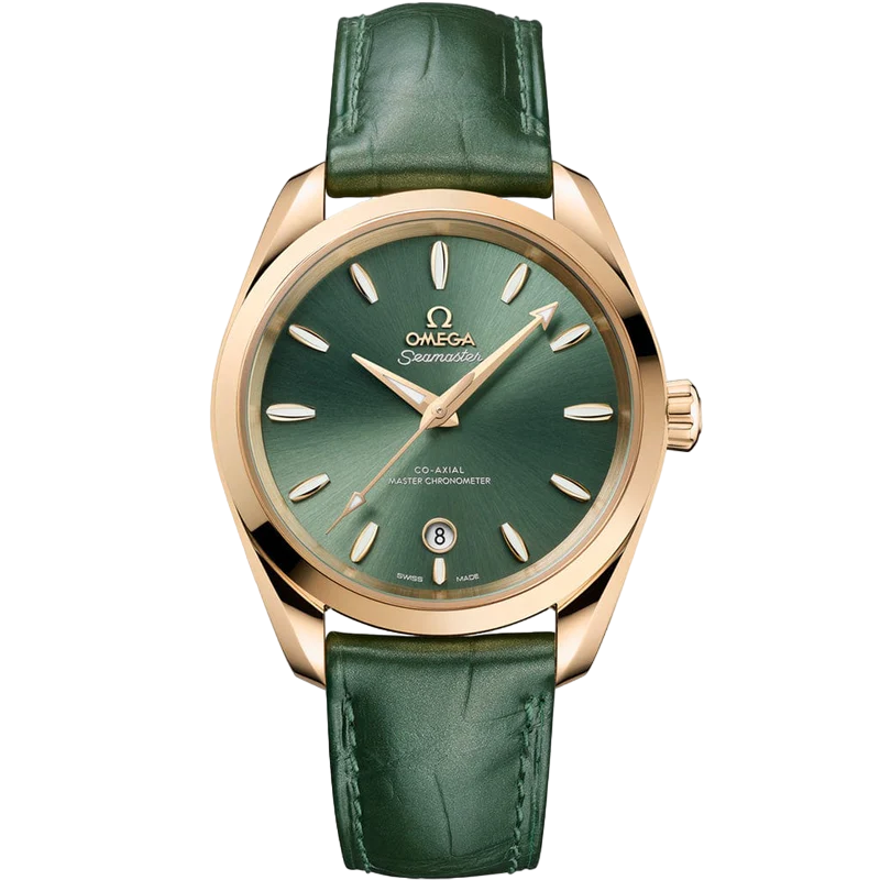 Omega Seamaster Aqua Terra Moonshine™ gold Men's Watch - Premium Luxury Product
