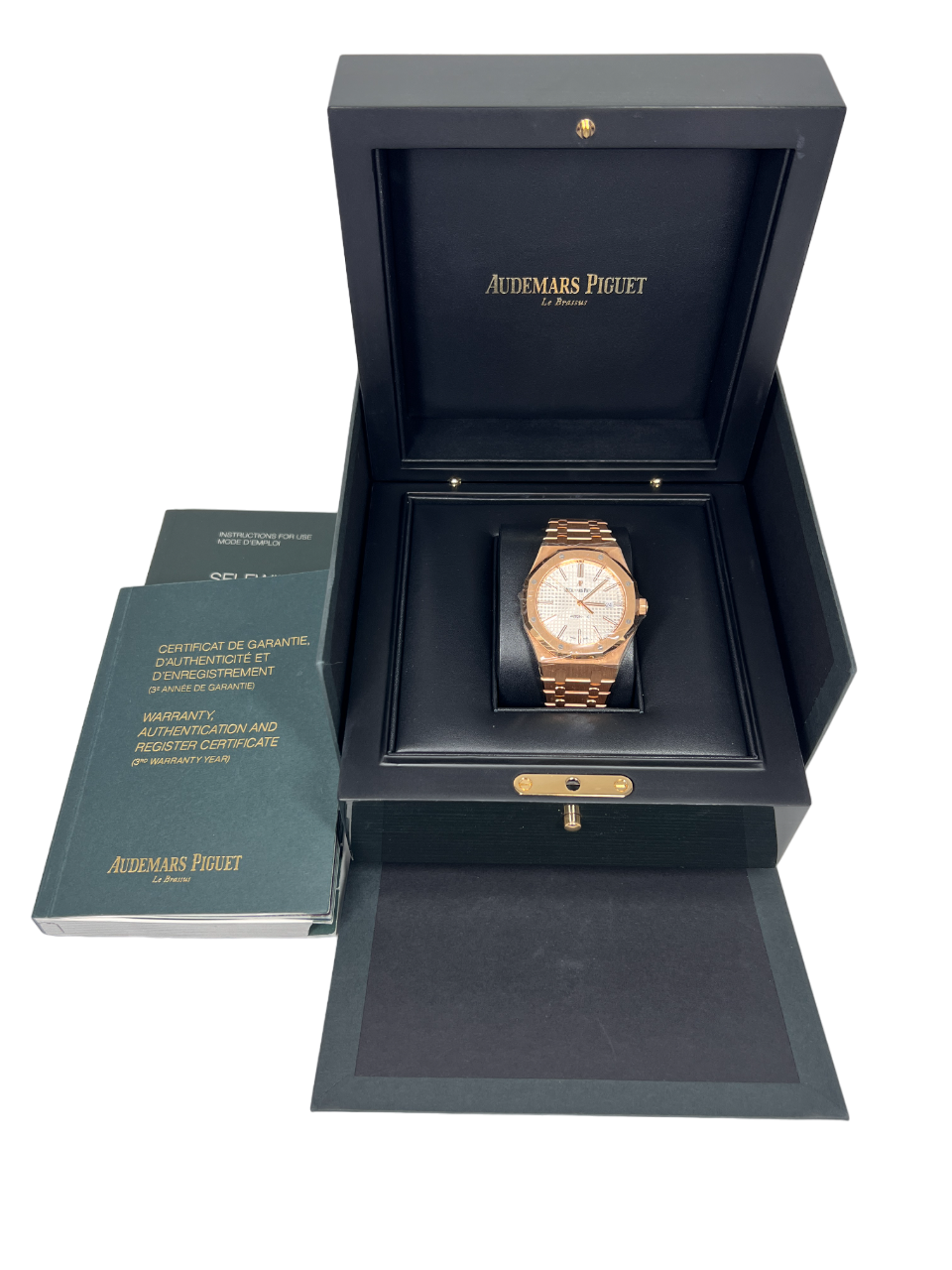 Audemars Piguet Royal Oak 18K Rose Gold Men's Watch - Premium Luxury Product