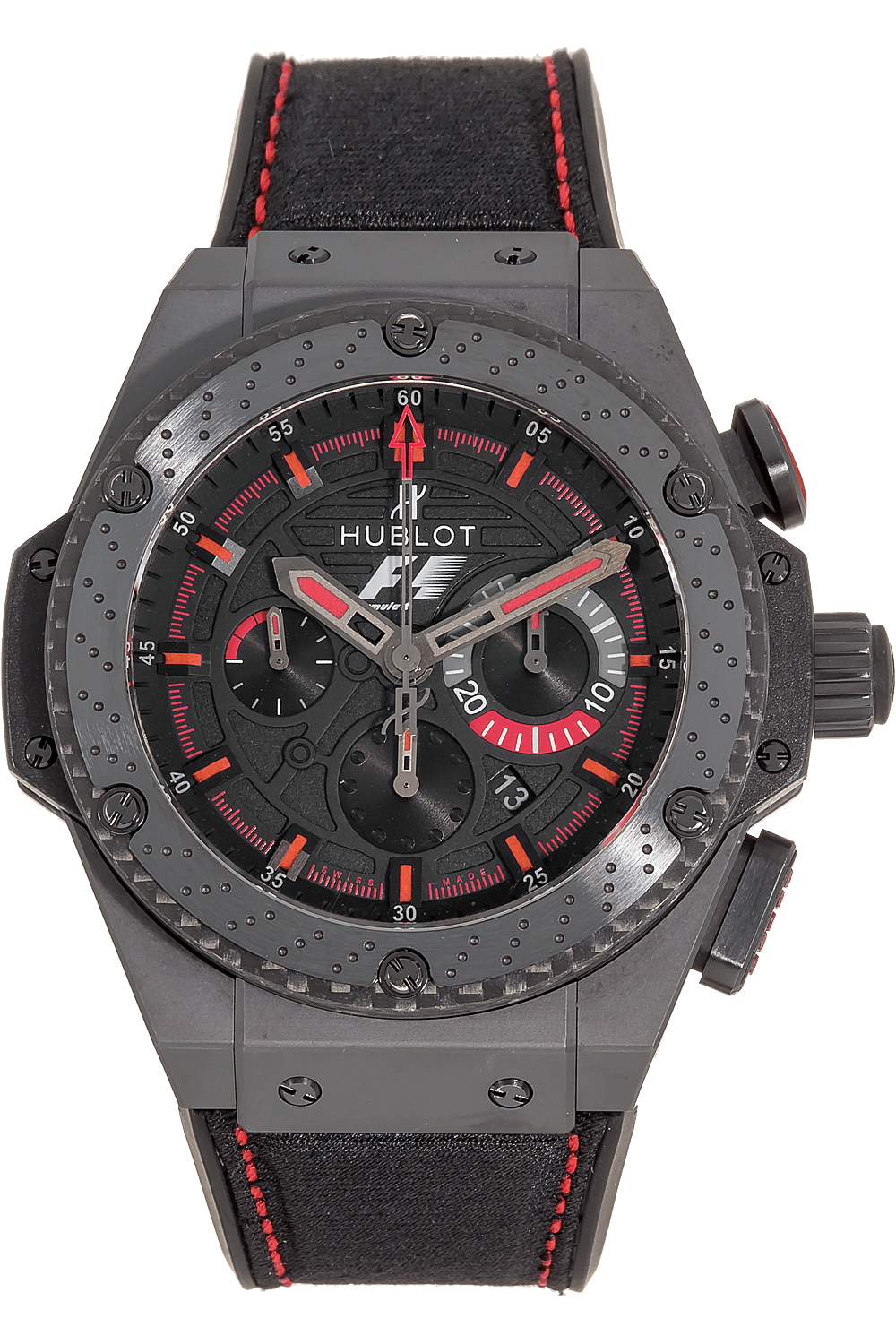 Hublot King Power F1 Limited Edition Ceramic & Titan Men's Watch - Premium Luxury Product