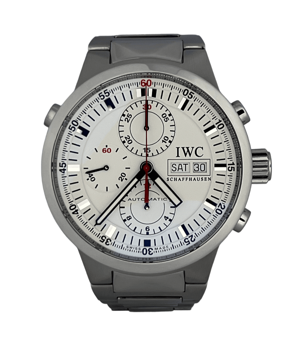 IWC GST Split Second Chronograph Stainless steel Men's Watch - Premium Luxury Product