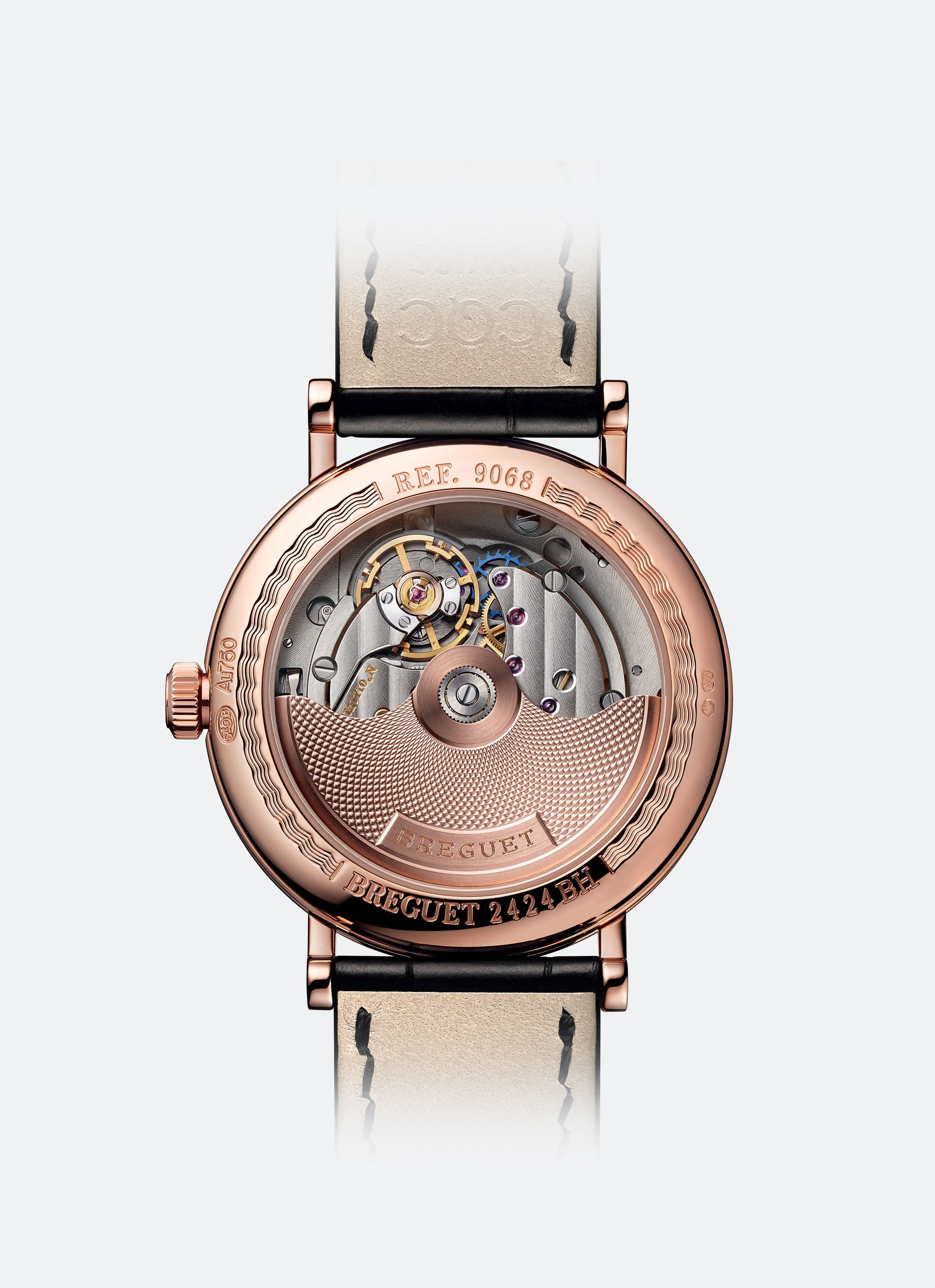 Breguet Classique Moon Phase 18K Rose Gold & Diamonds Lady's Watch - Premium Luxury Product