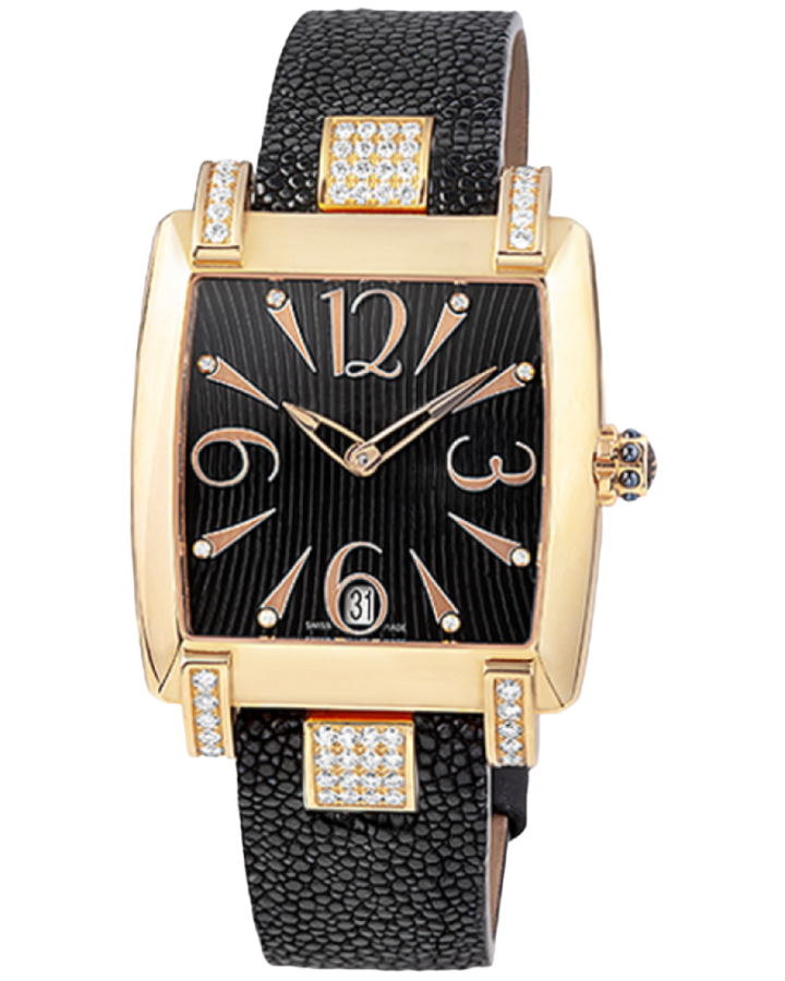 Ulysse Nardin Caprice 18K Rose Gold & Diamonds Ladies Watch
