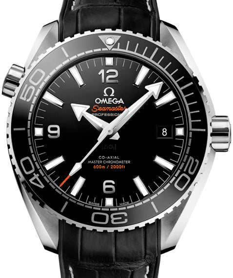 Omega Seamaster Planet Ocean Stainless steel & Ceramic Men's Watch - Premium Luxury Product