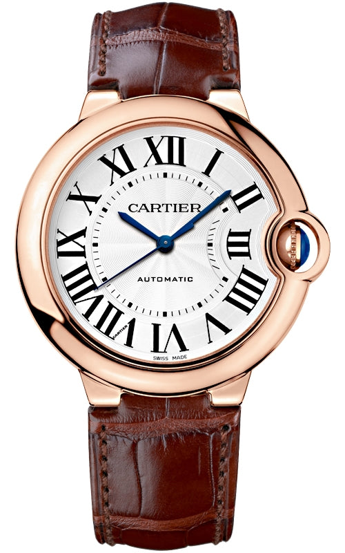 Cartier Ballon Bleu 18K Rose Gold Unisex Watch - Premium Luxury Product