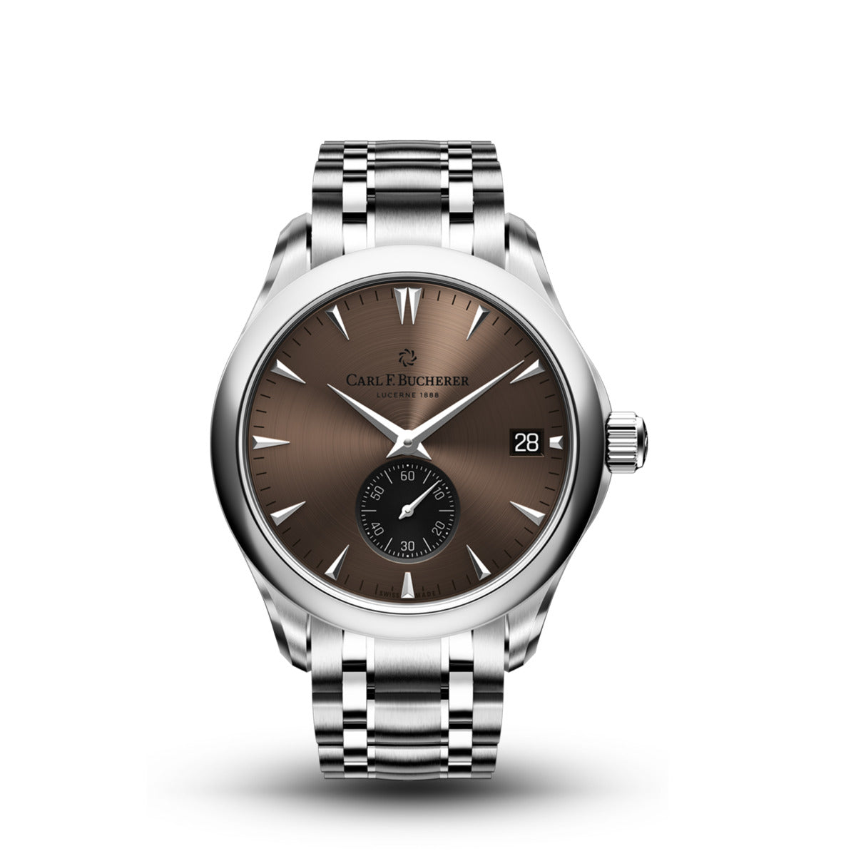 Carl F. Bucherer Manero Chronometer Stainless Steel Men's Watch - Premium Luxury Product