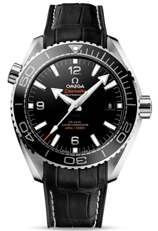 Omega Seamaster Planet Ocean Stainless steel & Ceramic Men's Watch - Premium Luxury Product
